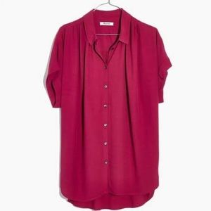 Madewell Drapey Central Shirt, NWT, XS